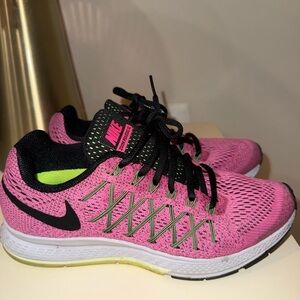 Nike Pegasus Women's Pink and Black Athletic Shoes